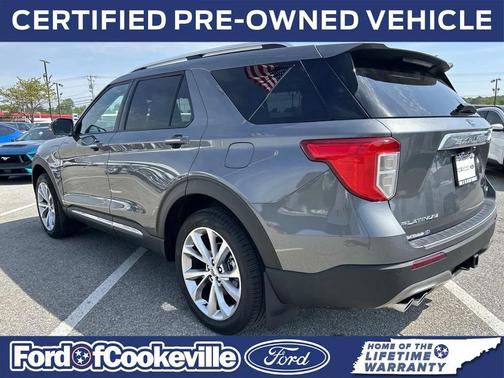 Carbonized Gray Metallic 2023 Ford Explorer Platinum