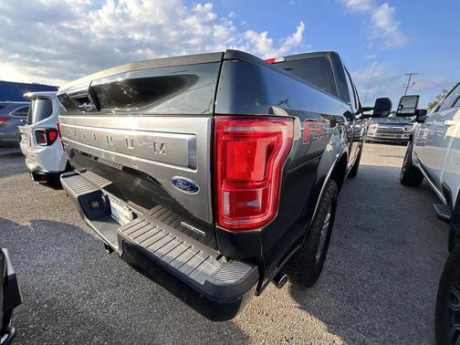 Gray 2015 Ford F-150 Platinum