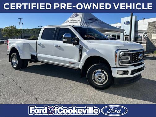 Star White Metallic Tri-Coat 2024 Ford F-350 Platinum
