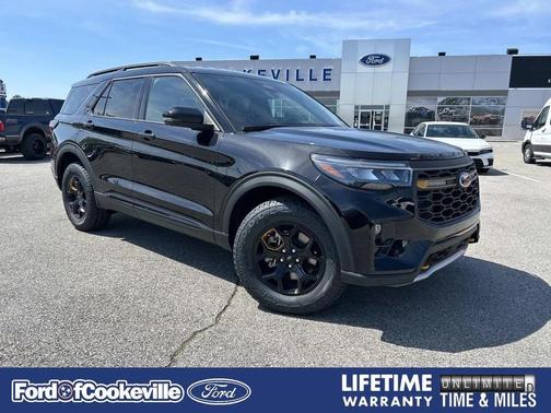 Agate Black Metallic 2026 Ford Explorer Tremor