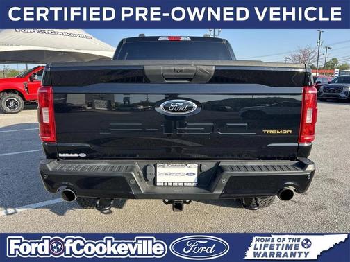 Agate Black Metallic 2022 Ford F-150 Tremor
