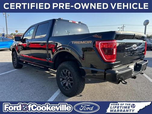 Agate Black Metallic 2022 Ford F-150 Tremor