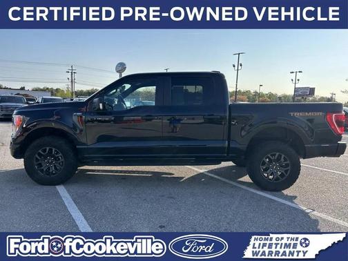 Agate Black Metallic 2022 Ford F-150 Tremor