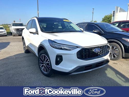 Star White Metallic Tri-Coat 2024 Ford Escape PHEV SE