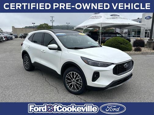 Star White Metallic Tri-Coat 2024 Ford Escape PHEV SE