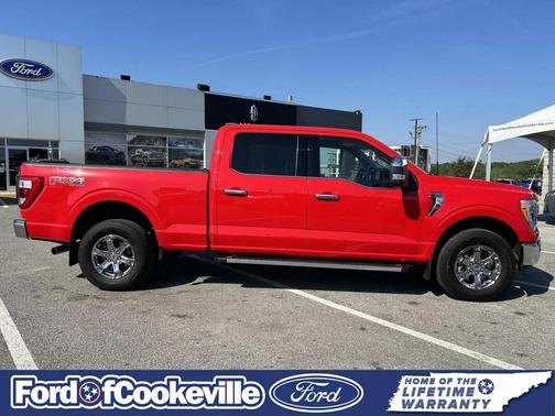 Race Red 2022 Ford F-150 Lariat