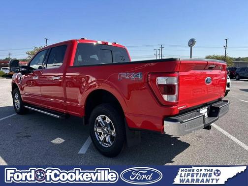 Race Red 2022 Ford F-150 Lariat