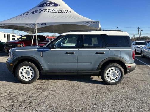 Azure Gray Metallic Tri-Coat 2026 Ford Bronco Sport Heritage