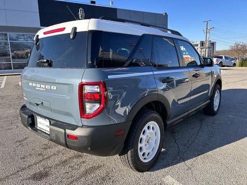 Azure Gray Metallic Tri-Coat 2026 Ford Bronco Sport Heritage