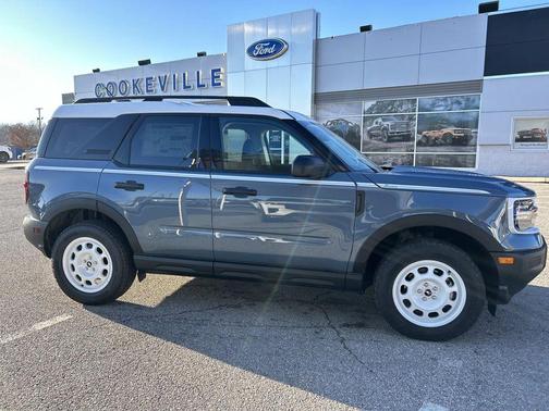 Azure Gray Metallic Tri-Coat 2026 Ford Bronco Sport Heritage