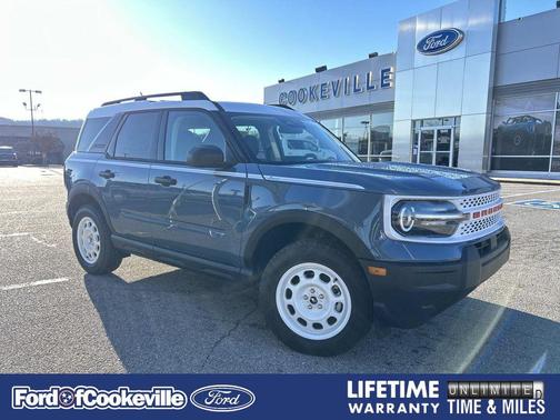Azure Gray Metallic Tri-Coat 2026 Ford Bronco Sport Heritage