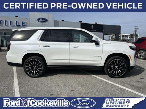 Iridescent Pearl Tricoat 2025 Chevrolet Tahoe 4WD High Country