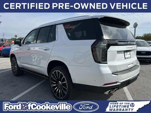 Iridescent Pearl Tricoat 2025 Chevrolet Tahoe 4WD High Country