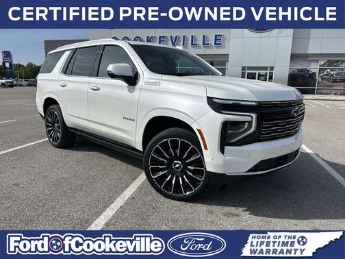 Iridescent Pearl Tricoat 2025 Chevrolet Tahoe 4WD High Country