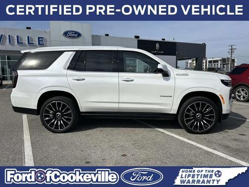 Iridescent Pearl Tricoat 2025 Chevrolet Tahoe 4WD High Country