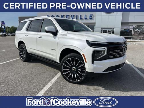 Iridescent Pearl Tricoat 2025 Chevrolet Tahoe 4WD High Country