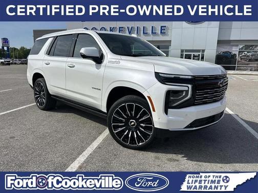 Iridescent Pearl Tricoat 2025 Chevrolet Tahoe 4WD High Country