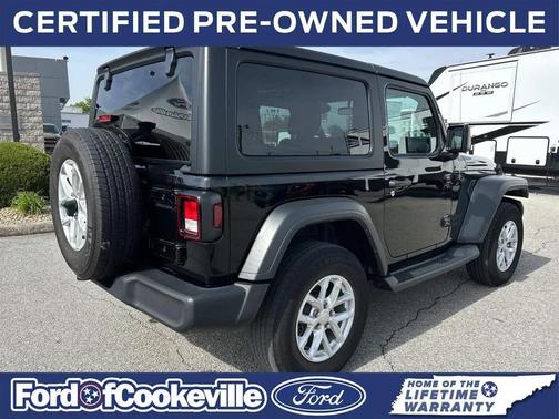 Black Clearcoat 2023 Jeep Wrangler Sport S