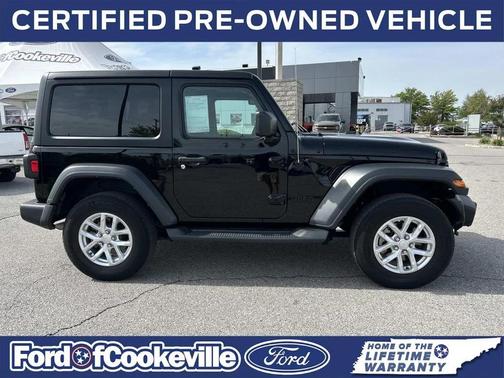 Black Clearcoat 2023 Jeep Wrangler Sport S