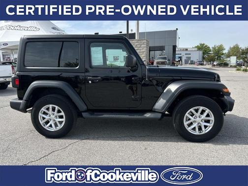 Black Clearcoat 2023 Jeep Wrangler Sport S