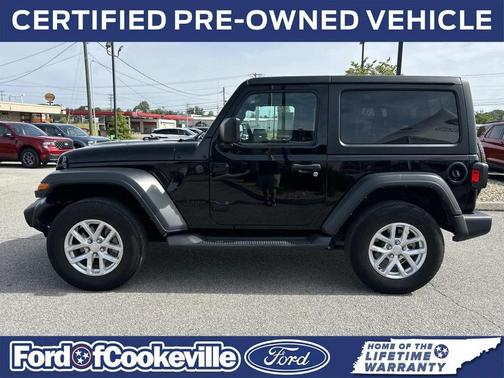 Black Clearcoat 2023 Jeep Wrangler Sport S