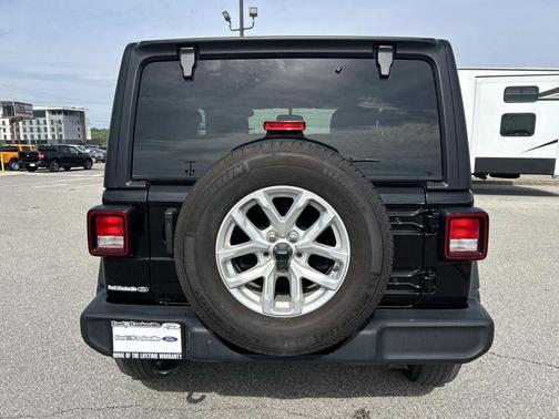 Black Clearcoat 2023 Jeep Wrangler Sport S