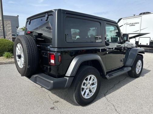 Black Clearcoat 2023 Jeep Wrangler Sport S