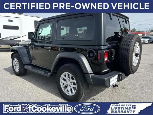 Black Clearcoat 2023 Jeep Wrangler Sport S