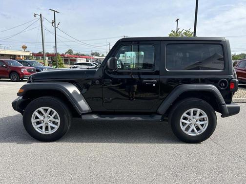 Black Clearcoat 2023 Jeep Wrangler Sport S