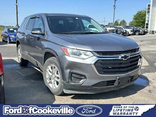 Satin Steel Metallic 2021 Chevrolet Traverse LS