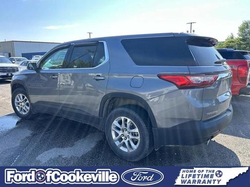 Satin Steel Metallic 2021 Chevrolet Traverse LS