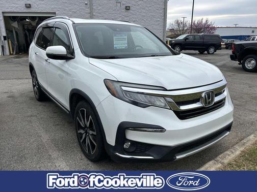 Platinum White Pearl 2020 Honda Pilot Touring 8-Passenger