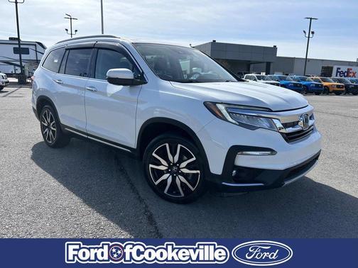 Platinum White Pearl 2020 Honda Pilot Touring 8-Passenger