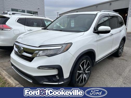 Platinum White Pearl 2020 Honda Pilot Touring 8-Passenger