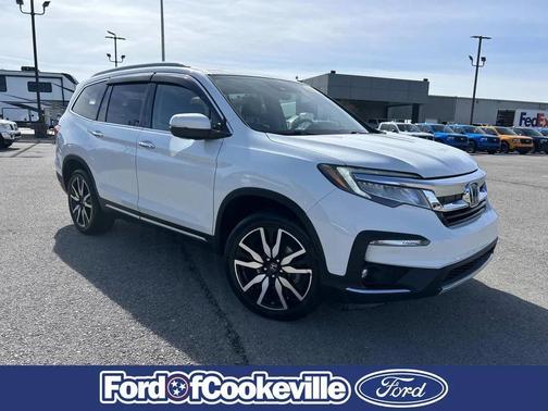 Platinum White Pearl 2020 Honda Pilot Touring 8-Passenger