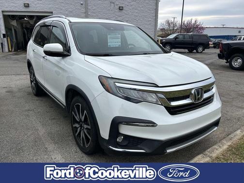 Platinum White Pearl 2020 Honda Pilot Touring 8-Passenger