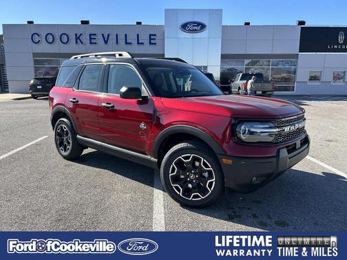 Ruby Red Metallic Tinted Clearcoat 2026 Ford Bronco Sport Outer Banks
