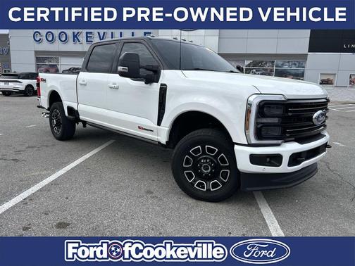 Star White Metallic Tri-Coat 2026 Ford F-250 Platinum