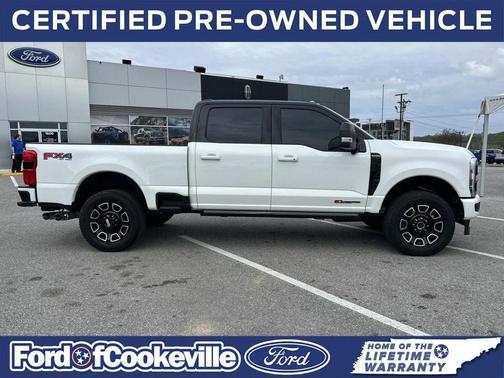Star White Metallic Tri-Coat 2026 Ford F-250 Platinum