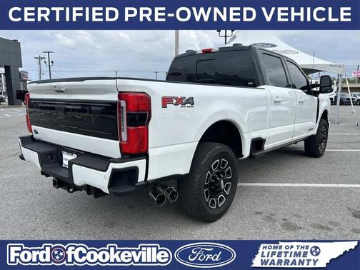Star White Metallic Tri-Coat 2026 Ford F-250 Platinum