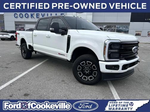 Star White Metallic Tri-Coat 2026 Ford F-250 Platinum