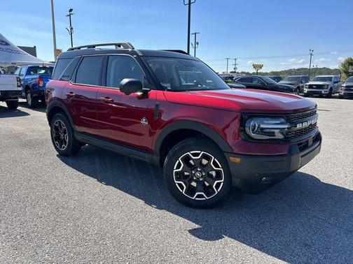 Ruby Red Metallic Tinted Clearcoat 2025 Ford Bronco Sport Outer Banks