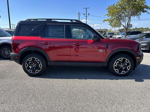 Ruby Red Metallic Tinted Clearcoat 2025 Ford Bronco Sport Outer Banks