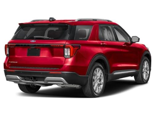 Rapid Red Metallic Tinted Clearcoat 2026 Ford Explorer Platinum