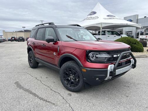 Ruby Red Metallic Tinted Clearcoat 2025 Ford Bronco Sport Outer Banks