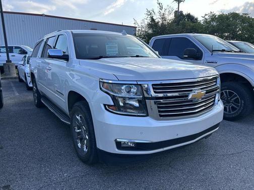 White 2016 Chevrolet Suburban LTZ