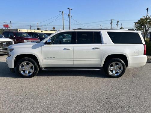White 2016 Chevrolet Suburban LTZ