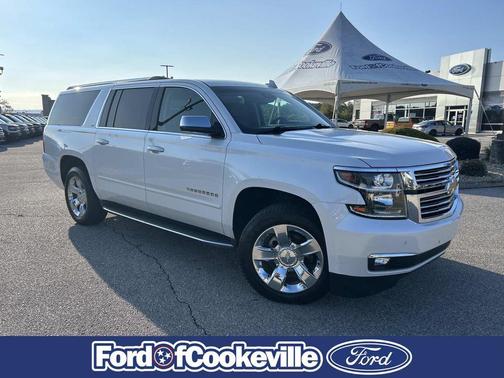 White 2016 Chevrolet Suburban LTZ