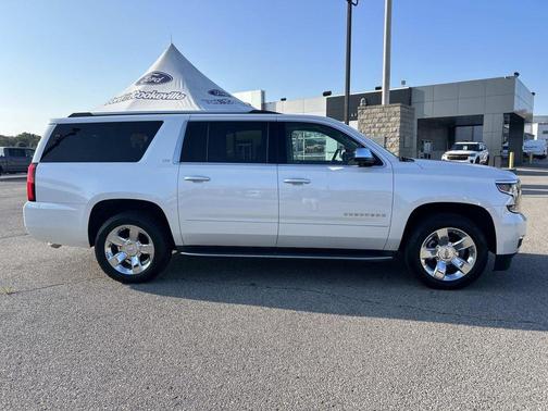 White 2016 Chevrolet Suburban LTZ