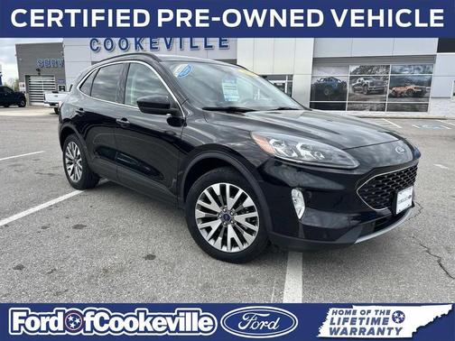 Agate Black Metallic 2022 Ford Escape Titanium